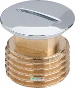 Заглушка Viega 1752 G¾ латунь хромированная 112592