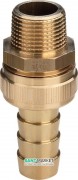 Фітинг ялинка для приєднання шланга Viega 1832 1¼х1½ латунь 119454