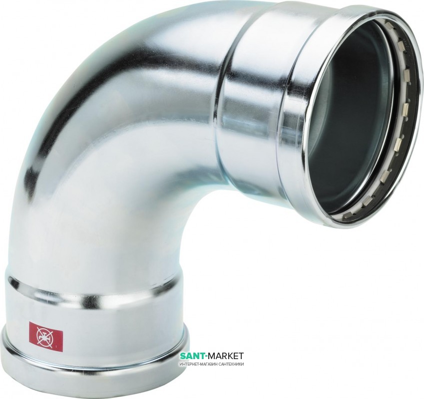 Відвід 90° Viega Prestabo XL 1116XL 88.9 нелегована сталь 597580