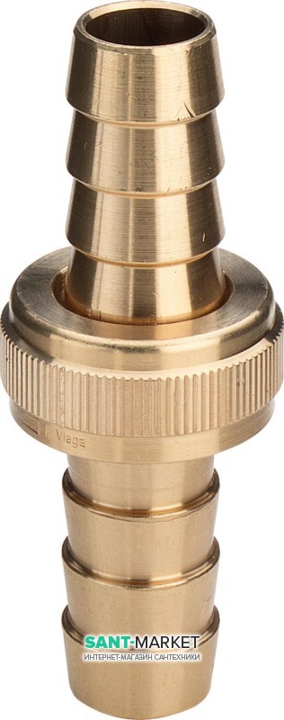 Різьбове з'єднання для шланга Viega 1821 ¾х1 латунь 120023