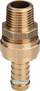 Фітинг ялинка для приєднання шланга Viega 1831 ½х¾ латунь 105648