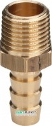 Шланговый штуцер Viega 1845 1х1 латунь 104467