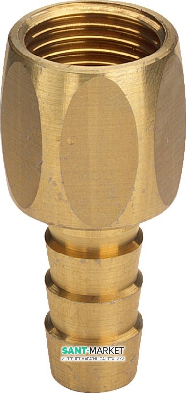 Шланговий штуцер Viega 1846 ½ латунь хромована 136185