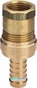 Фітинг ялинка для приєднання шланга Viega 1842 ½х¾ латунь 121013