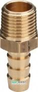 Шланговый штуцер Viega 1845 1х1 латунь 104467