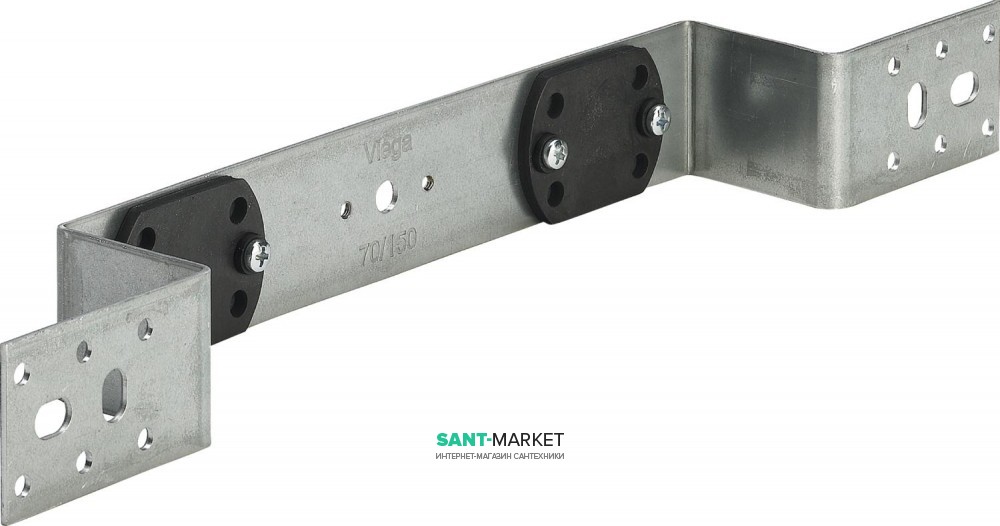 Крепление для водорозеток Viega 2021.7 70/100/150 сталь оцинкованная 651350