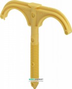 Трубный хомут Viega 2035.6 16/20х8х60 нейлон желтый 193492