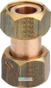 Винтовое соединение для счетчика воды Viega 2026.7 G¾ бронза 274665