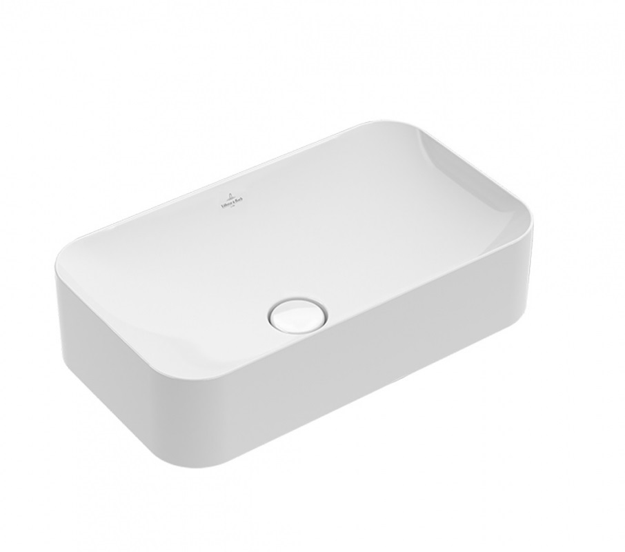 Раковина для ванной накладная Villeroy&Boch коллекции Finion белая 414361R1
