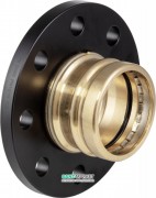 Фланцевый переход Viega Sanpress XL 2259.5XL с SC‑Contur d88,9(DN80) бронза 479978