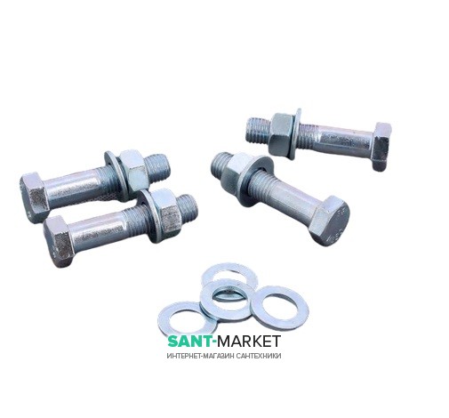 Монтажный комплект для фланцевого соединения Viega 2259.7 DN32/50 PN16 сталь оцинкованная 494063