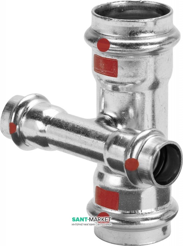 Хрестовина Viega Prestabo 1148 18х15 нелегована сталь 601157