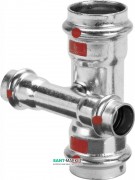 Крестовина Viega Prestabo 1148 22х15 нелегированная сталь 601164