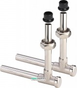 З'єднувальний комплект для підключення радіатора Viega 2272.5 латунь нікельована 360399