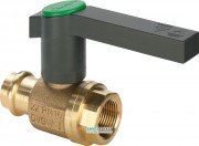 Шаровой кран Viega Easytop 2270.4 с SC‑Contur d35(DN32)хRp1¼ бронза 587185