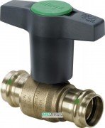 Шаровой кран Viega Easytop 2275 с SC‑Contur d35 кремниевая бронза 746414