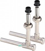 Соединительный комплект для подключения радиатора Viega 2272.5 латунь никелированная 360399