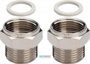 Комплект перехідників Viega 1022.7 G¾ латунь 279547