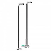 Напольные водозаборы для смесителя для ванны Tres Tres-Сlasic 2 шт хром 24219403