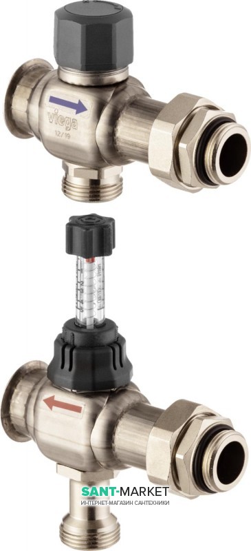 Комплект для доповнення Viega Fonterra 1010.2 DN25 нержавіюча сталь 786939