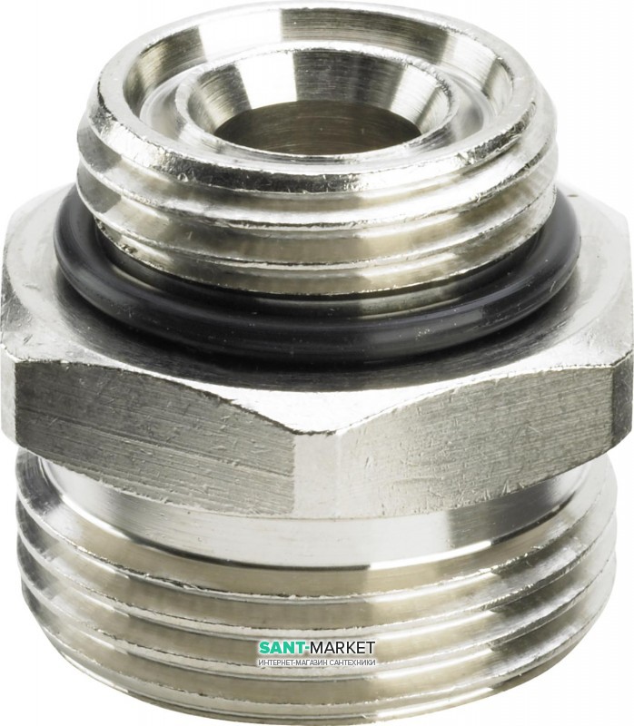 Переход на резьбовые соединения Viega Fonterra 1006.101 G½ бронза никелированная матовая 673758