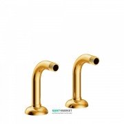 Вывод с адаптером для ванны-душа Tres Tres-Сlasic 2 шт с глушителем золото 24287101OR