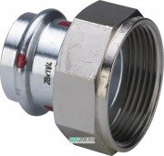 Переход на резьбовые соединения Viega Prestabo 1163 18хG1 нелегированная сталь 601065