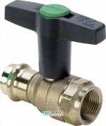 Шаровой кран Viega Easytop 2275.4 с SC‑Contur 28хRp1 кремниевая бронза 746780