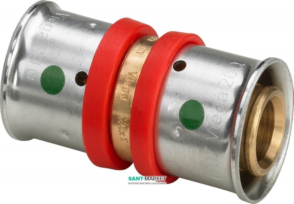 Муфта Viega Fonterra 1223 17 бронза 614706