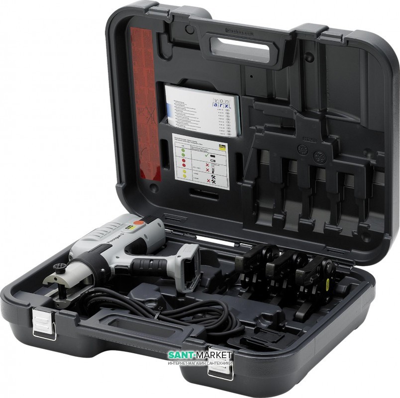 Набор пресс-инструмента Viega Pressgun 5 2293.1 электрический с пресс-клещами d15/22/28 707026