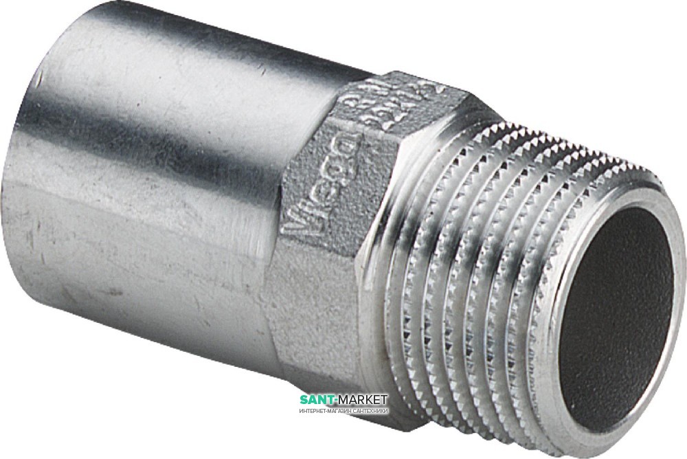 З'єднувальний елемент Viega Sanpress Inox 2311.1 18хR¾ нержавіюча сталь 436728