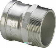 З'єднувальний елемент Viega Sanpress Inox XL 2311XL з SC-Contur 64хR2½ нержавіюча сталь 619985