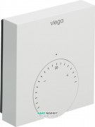 Кімнатний термостат Viega Fonterra 1243 24 V білий 610418