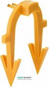 Скоба для фиксации труб d14–20 мм Viega Fonterra 1245 желтое золото 656966