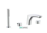 Смеситель на борт ванны Roca Insignia с ручным душем хром A5A093AC00