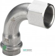 Угольник переходной 90° Viega Sanpress Inox 2314.5 35хRp1¼ нержавеющая сталь 437138