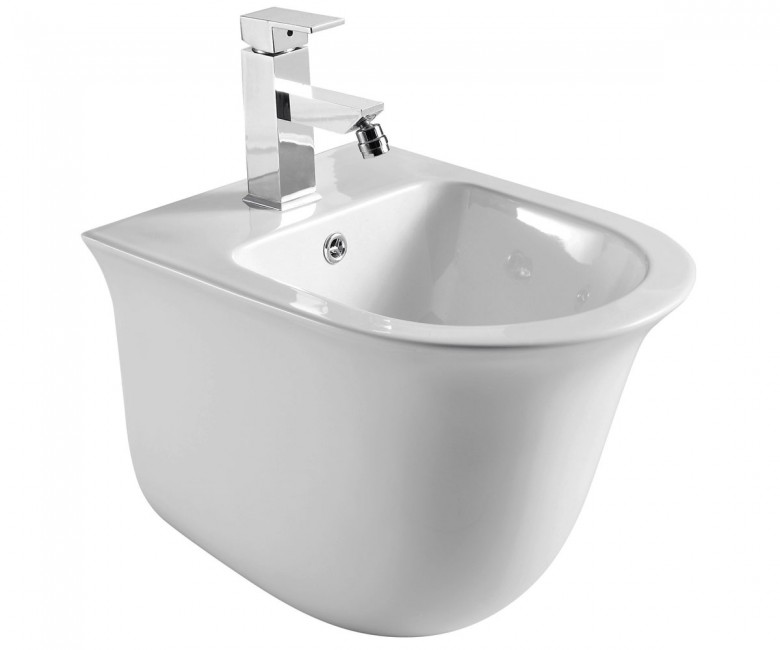 Биде Volle Avila подвесное 34,5х48,5 см керамика белый 13-66-052