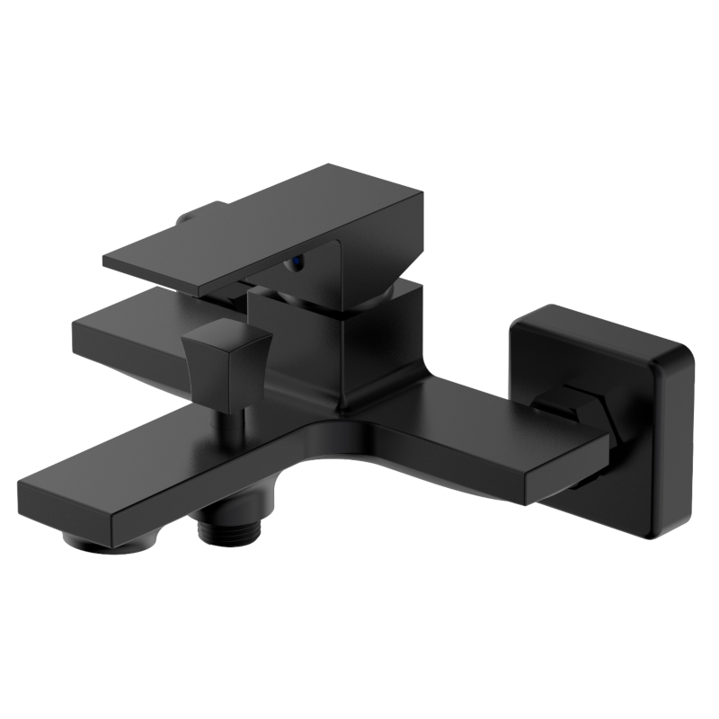 Смеситель для ванны однорычажный Volle De la Noche черный 10-40-2100-black