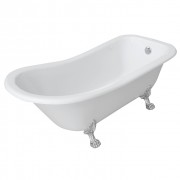 Ванна акриловая отдельно стоящая Volle 176x73 на львиных лапах белый 12-22-706