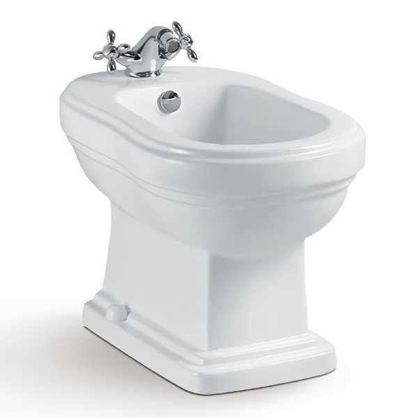 Биде напольное Volle Leonor 35х58 см керамика белый 13-19-031