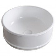 Раковина для ванної Volle Puerta Ø45.5 см кераміка білий 13-16-270
