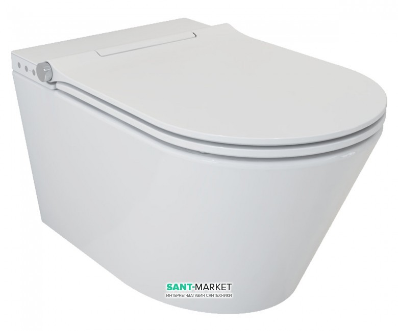 Унитаз-биде подвесной Volle Nemo Rimless с электронным управлением белый 13-17-777