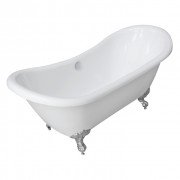 Ванна акриловая отдельно стоящая Volle 175x75 на ножках белый 12-22-314