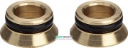 Комплект перехідників Viega 1096.9 d22 латунь 308872