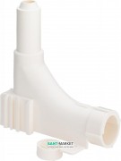 Напрямна 90° для труби Viega Smartpress/Pexfit Pro 1072.3 пластик білий 309855