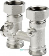 З'єднувальний елемент для підключення радіатора Viega 1096.0 бронза нікельована матова 359096