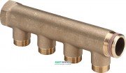 Коллектор Viega 1057 2 выхода латунь 108779