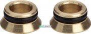 Комплект переходников Viega 1096.9 d22 латунь 308872
