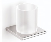 Cтакан для зубних щіток Volle Fiesta хром/матове скло 15-77-391