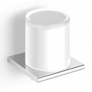 Дозатор для жидкого мыла Volle Fiesta настенный хром/матовое стекло 15-77-323